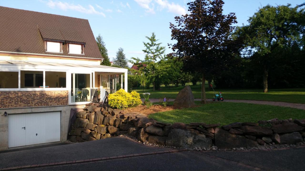 Villa/Appartement Au Coeur Des Vignes *** Бар Екстериор снимка