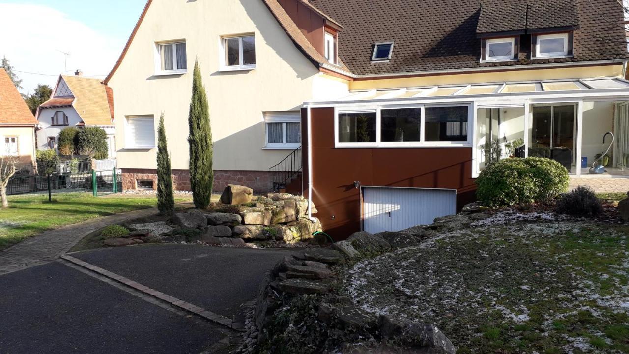Villa/Appartement Au Coeur Des Vignes *** Бар Екстериор снимка